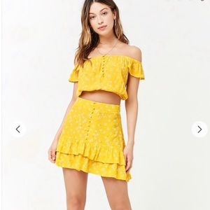 Forever 21 skirt set